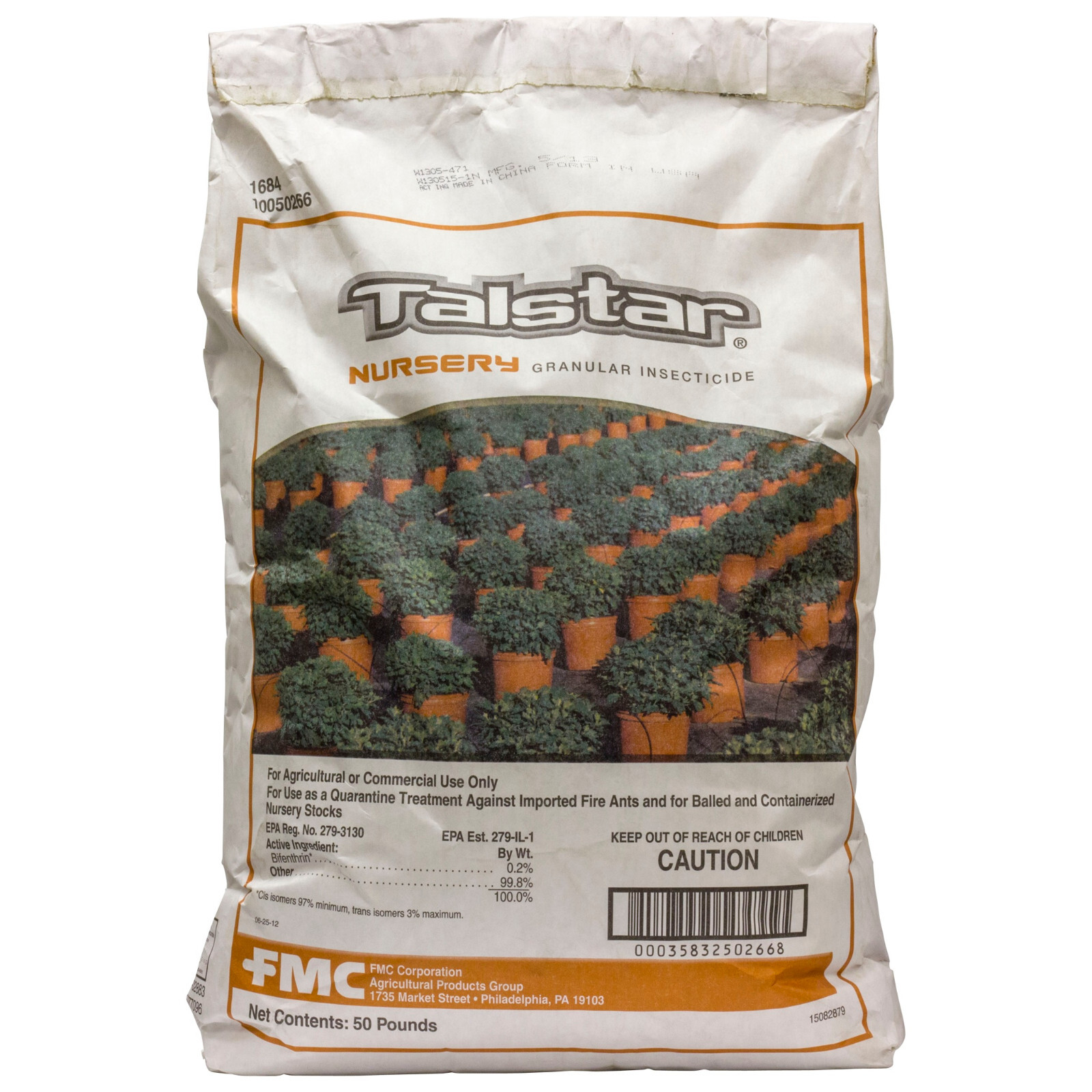Talstar Nursery Granular Insect Control ( 50 Lb ) NOT FOR SALE TO: CA, NY gallery