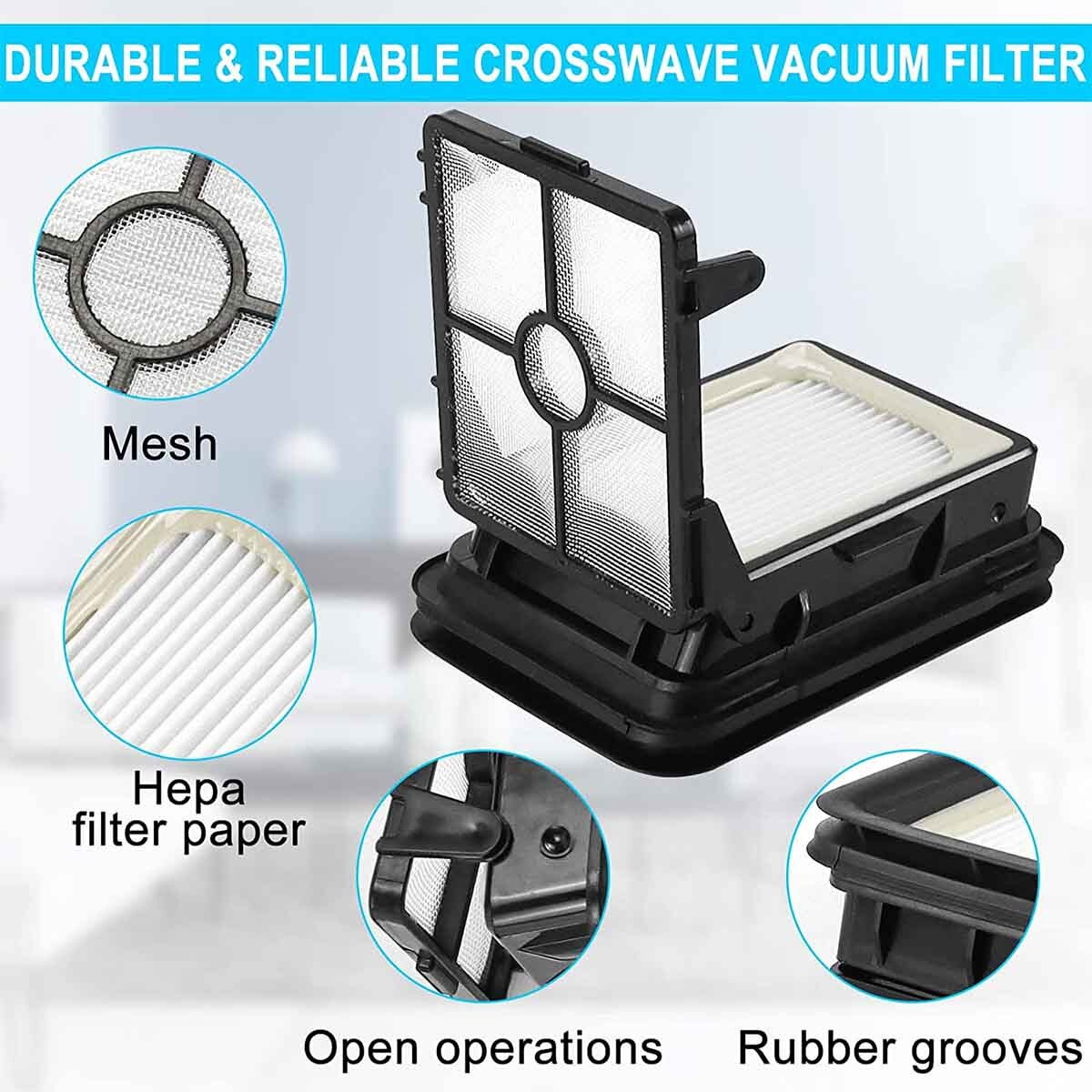 Filter For Bissell Compatible 1866 CrossWave Filter. Part no 1608684 gallery