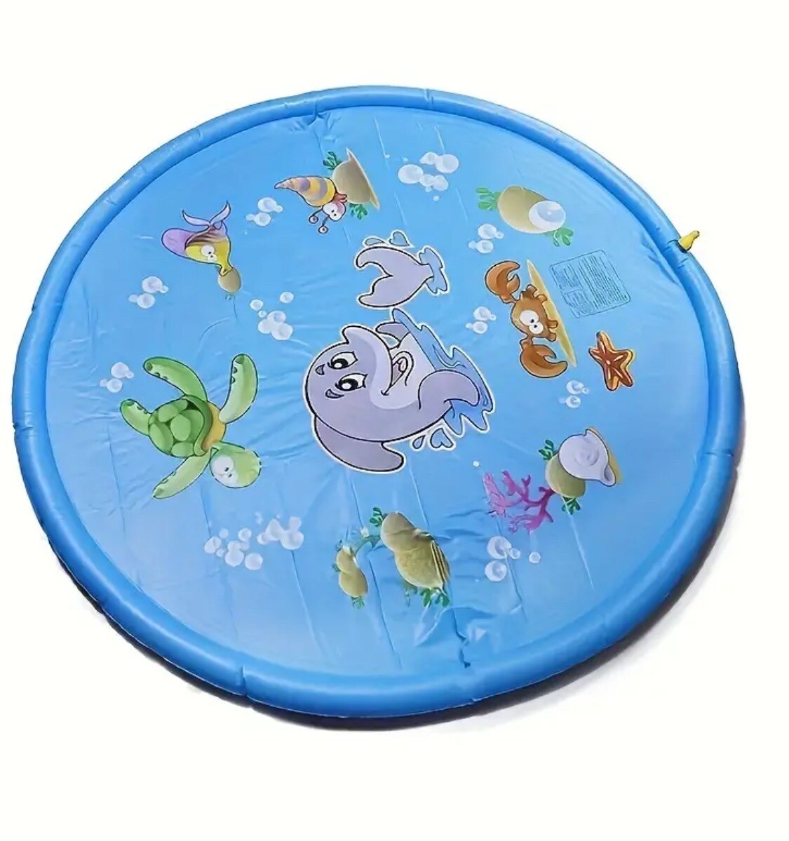 Water Inflatable Spray Pad Summer Kids Spray Mat Lawn Games Splash Fountain 40” gallery