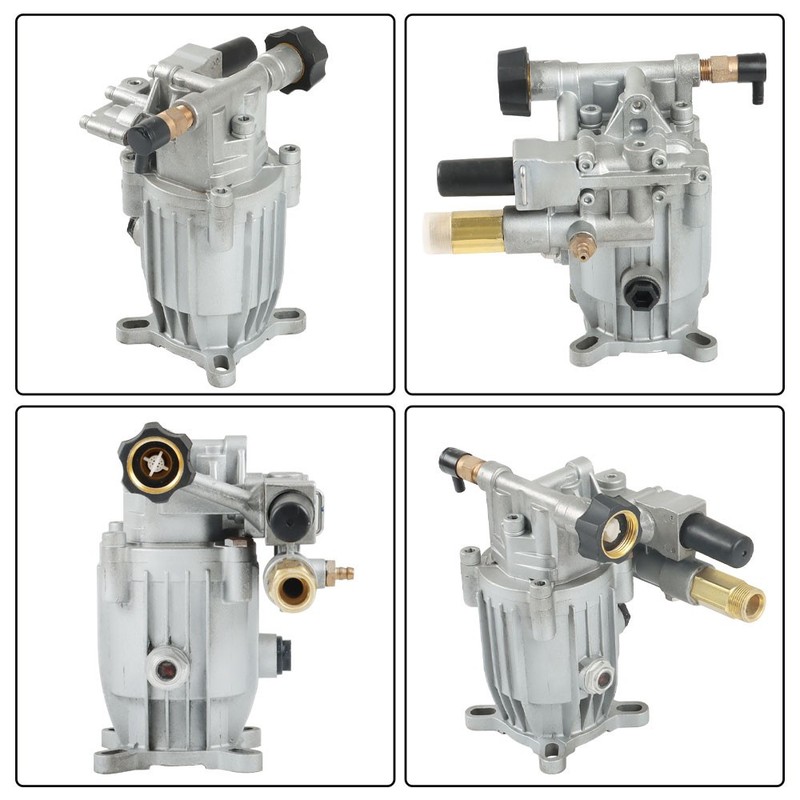 3000 PSI Pressure Washer Pump Horizontal 3/4" Shaft - MAX 2.5 GPM Oil Sealed gallery