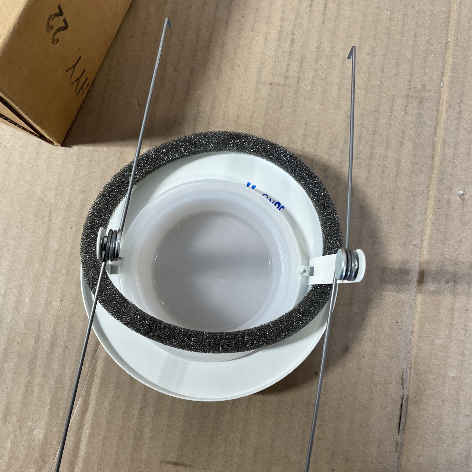 Juno Lighting WH 11 Series Line Voltage Lighting Trim, 5 in OD 11-WH For 4” Hou gallery