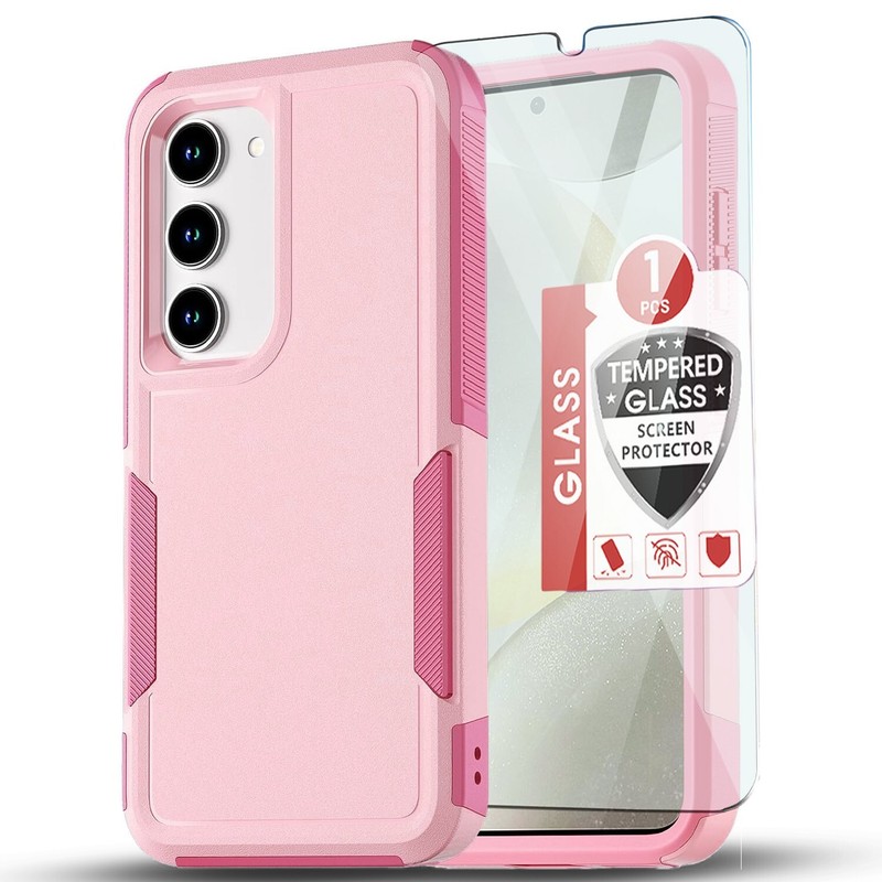 For Samsung Galaxy A17 5G Case Shockproof Phone Cover Heavy Duty +Tempered Glass gallery
