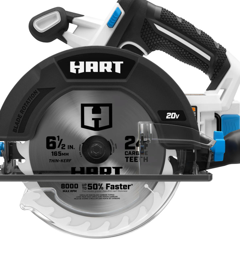 HART 20-Volt 6-1/2-inch Battery-Powered Circular Saw SHIPS TO PUERTO RICO TOO gallery