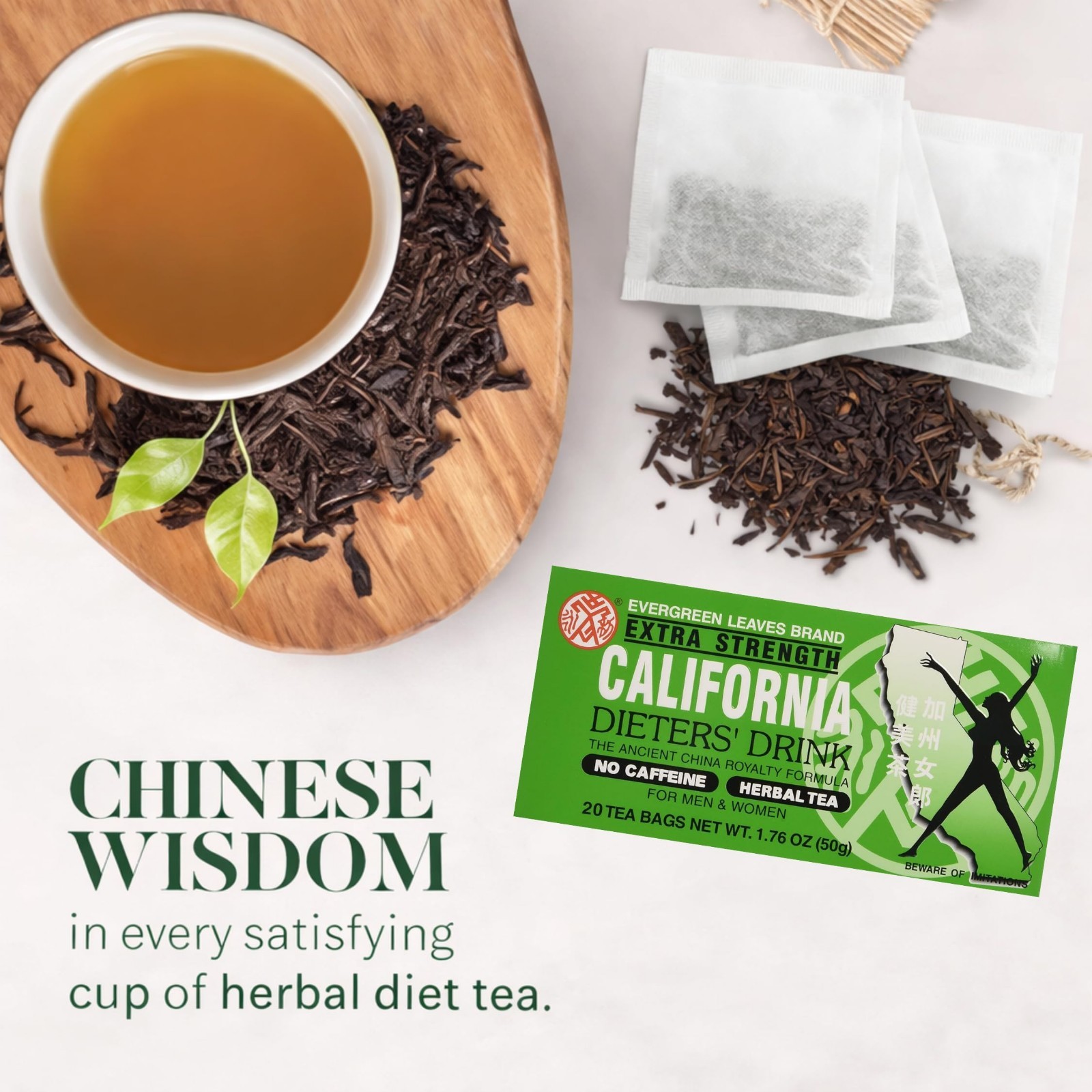 Extra Strength Dieter's Tea - 20 Count, 6 Pack - Weight Loss & Detox Tea for Men gallery
