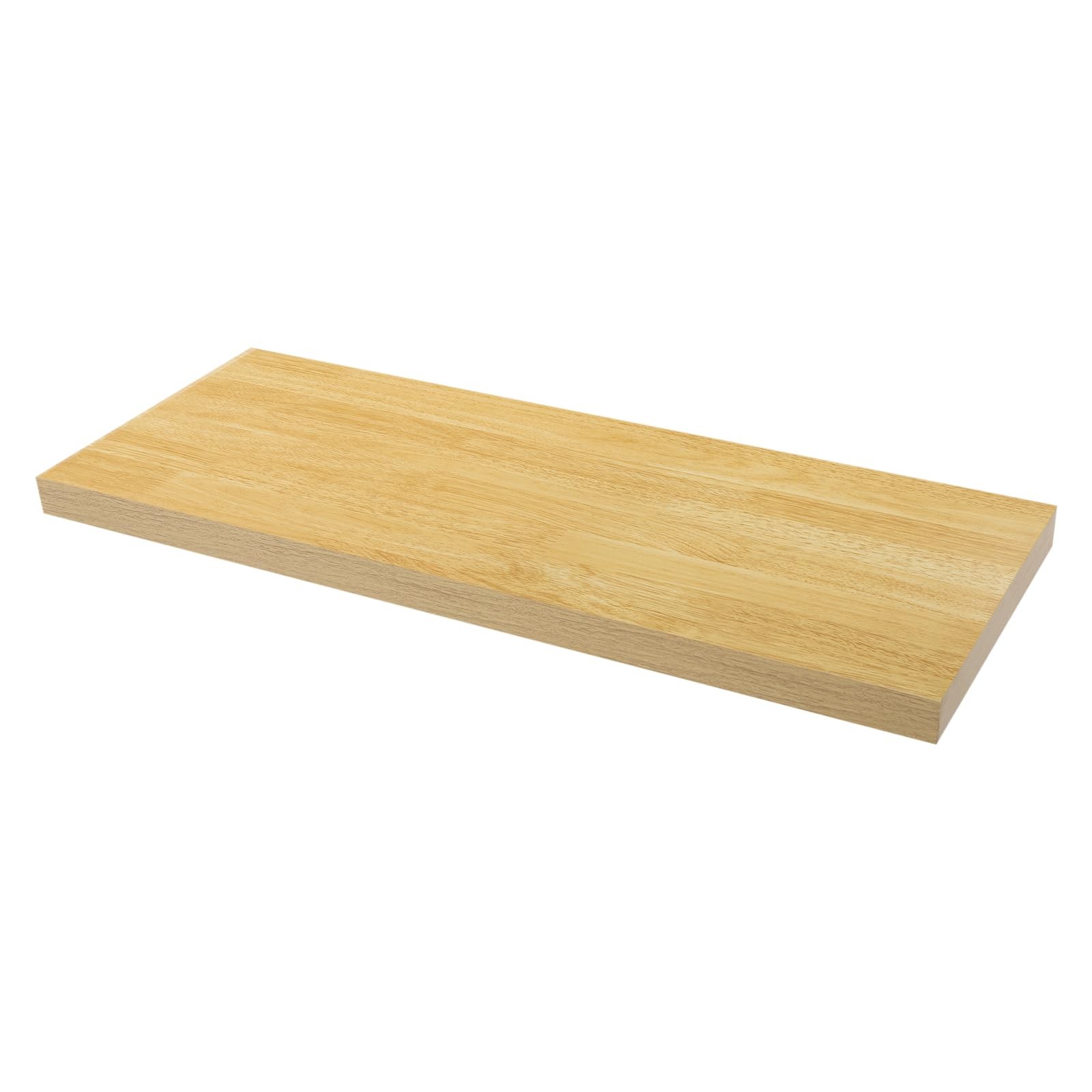 Rectangular Rubberwood Butcher Block Countertop Adjustable 75x30x3.5cm gallery