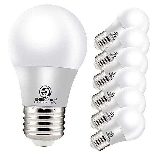Energetic A15 Refrigerator Bulbs 40 Watts 6 Count (Pack of 1) 5000k Daylight gallery