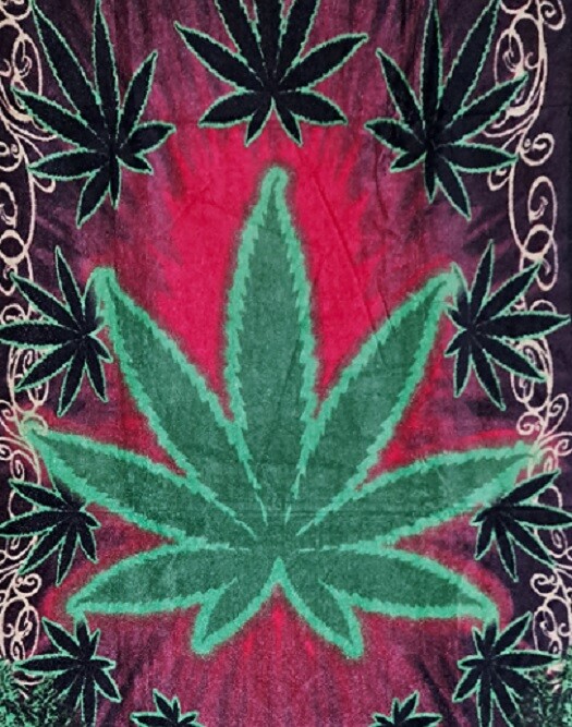 New Green Red Leaf Beach Bath Pool Gift Towel Pot Weed Leaves Marijuana Canabis gallery