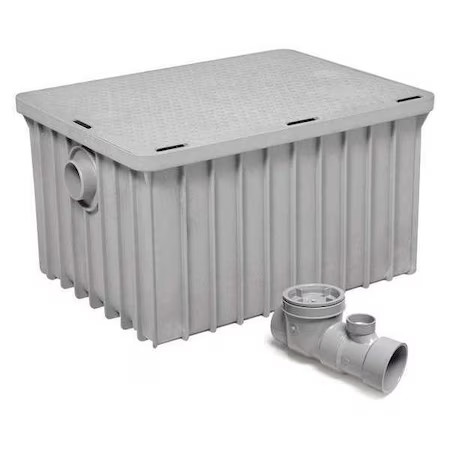 Endura 3935A03 Interceptor Grease Interceptor, 3" Pipe Dia., Thermoplastic gallery