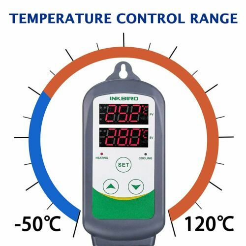 Inkbird ITC-308 Thermostat Programmable Homebrewing Temperature Controller Heat gallery