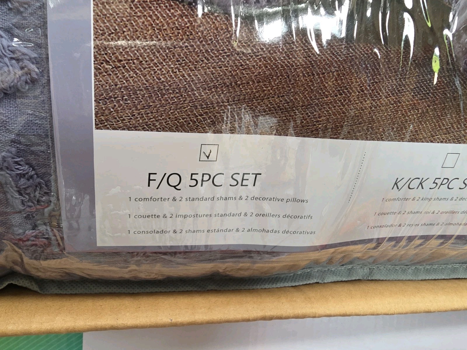 Swift Home Blue Magnificent Marilla Dot 5-Piece Comforter Set, Full/Queen NEW gallery