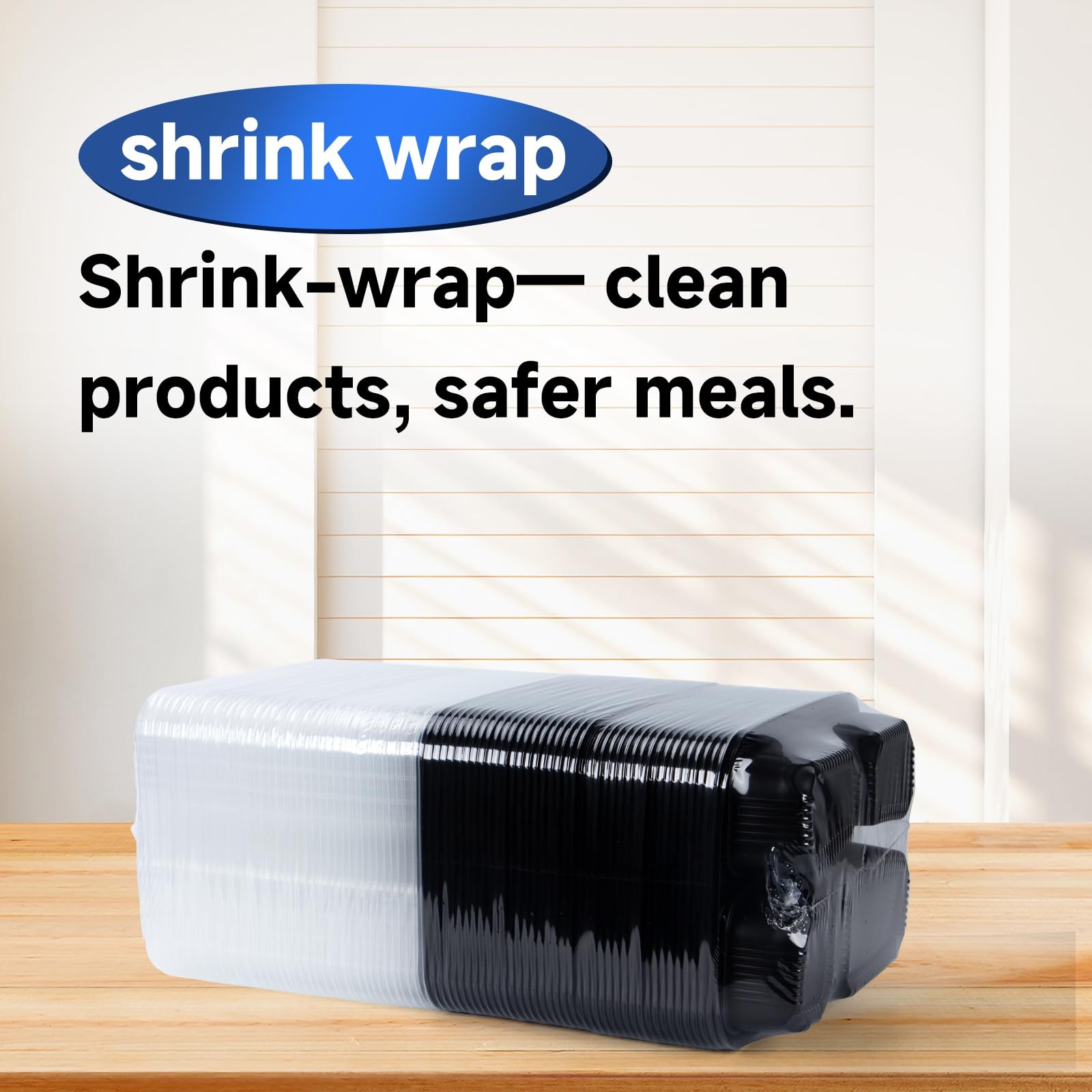 EKOSAVOR To Go Containers 34 oz 40 Pack - Shrink Wrap Ready to Use 4 Compartm... gallery