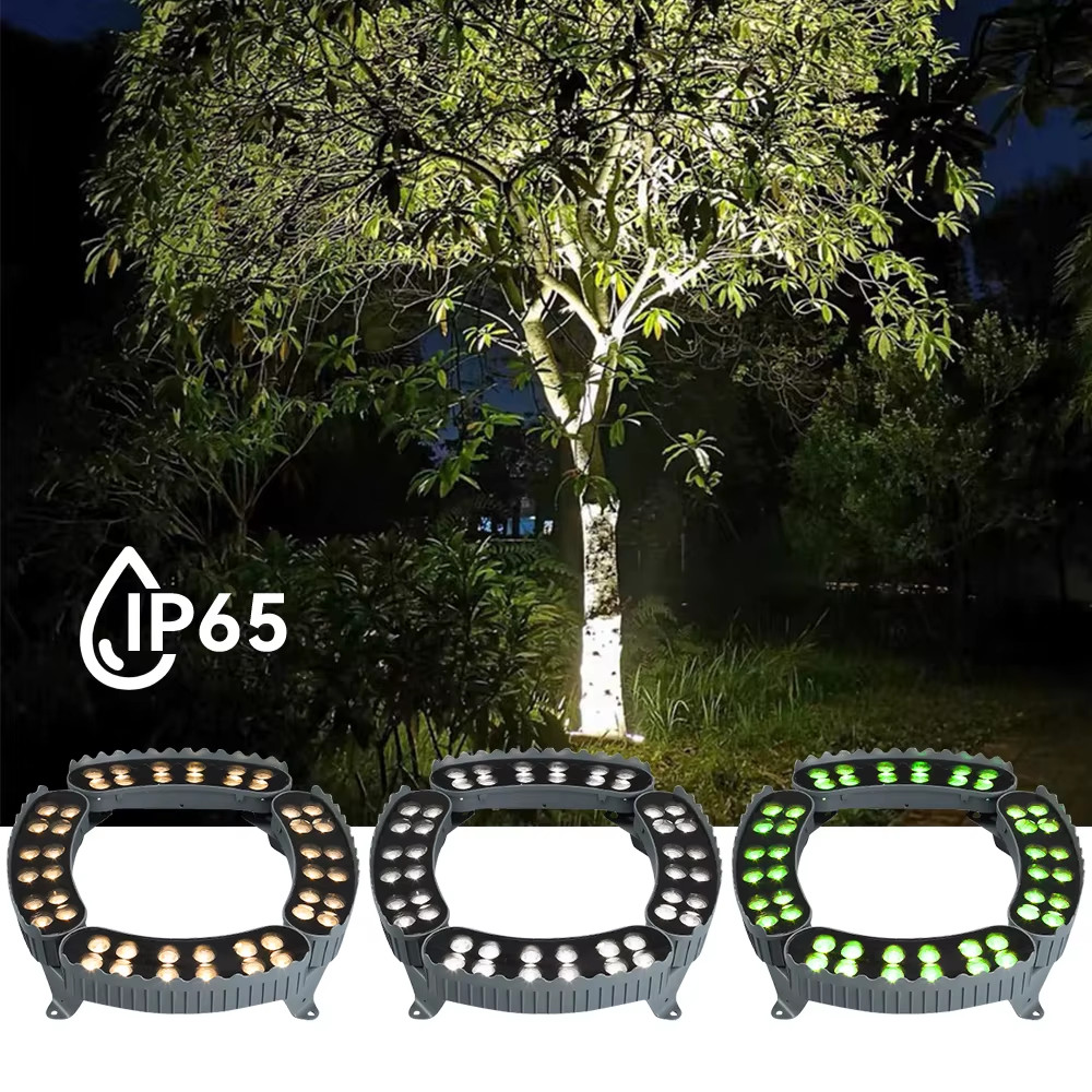 LED Tree Hugging Lamp Garden Lighting RGB Warm/Cold White Outdoor Lamp IP65 Wate gallery