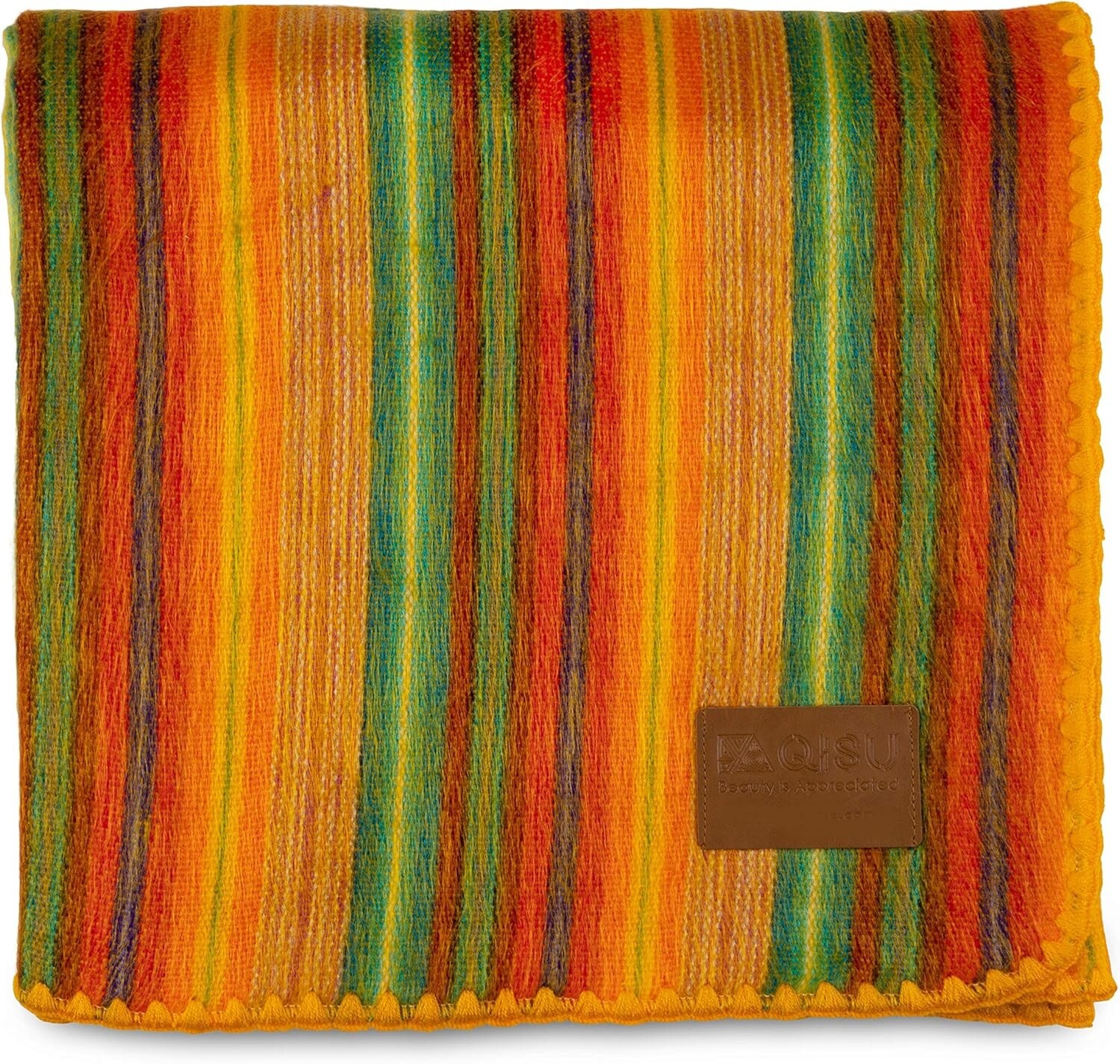 QISU Alpaca Blanket Throw 85x65 | Luxury Soft Warm Hypoallergenic Comfort gallery