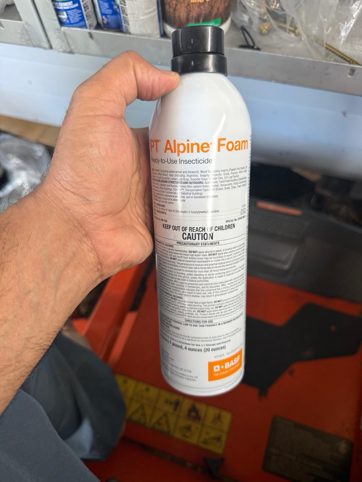 BASF PT Alpine Foam Ready-to-Use Insecticide for Ant & Termite 20 oz gallery
