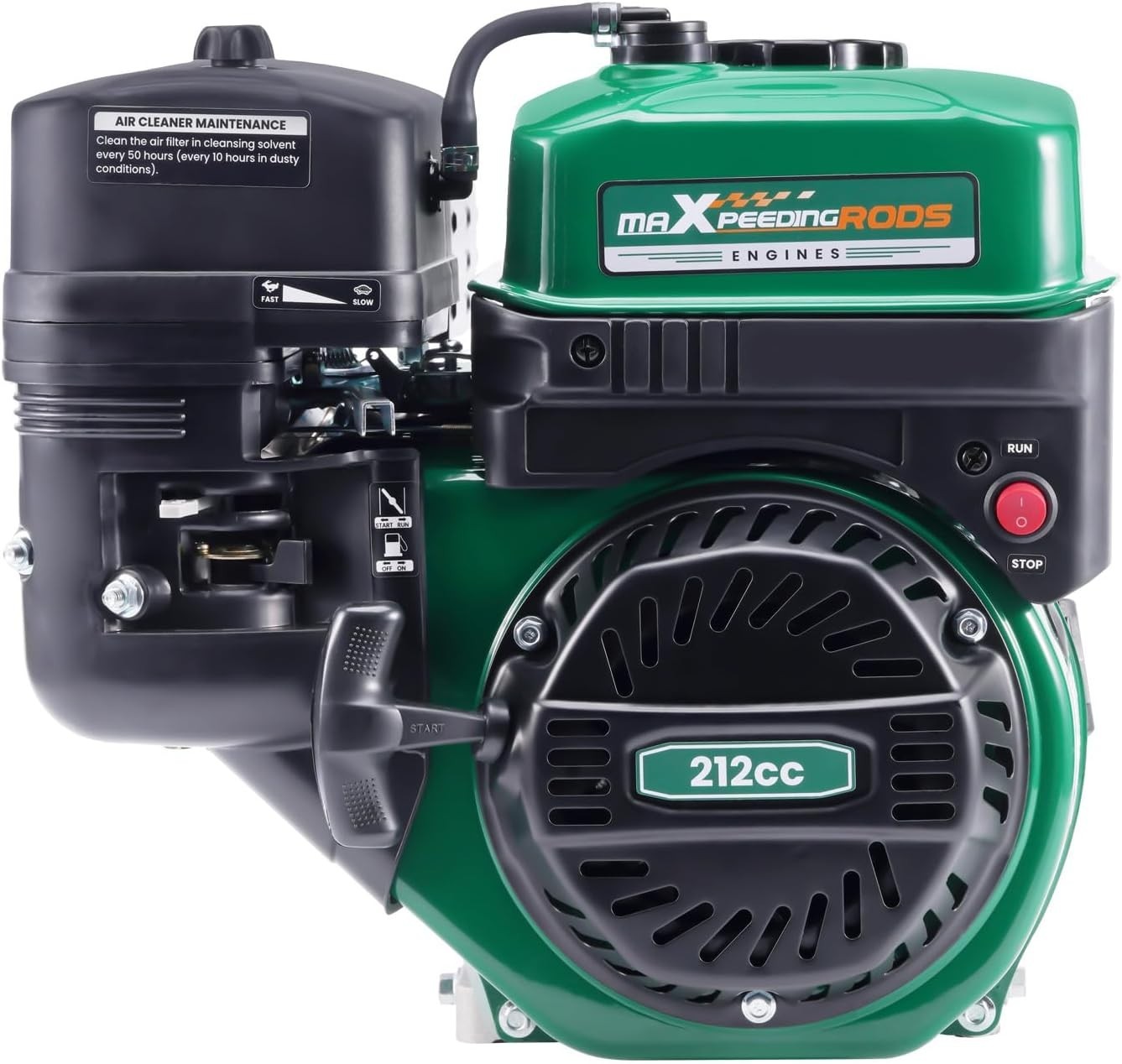 maXpeedingrods 7HP 212cc Gas Engine 4 Stroke OHV Horizontal 3/4" Shaft Go-Kart gallery