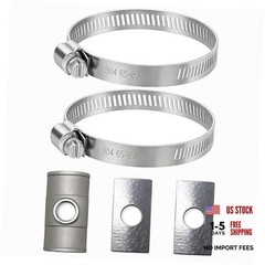 60012 Oxygen Sensor Bung Kit with M18 × 1.5 Thread Stainless Steel Exhaust