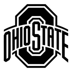 Ohio State Buckeyes Baseball Vinyl Decal