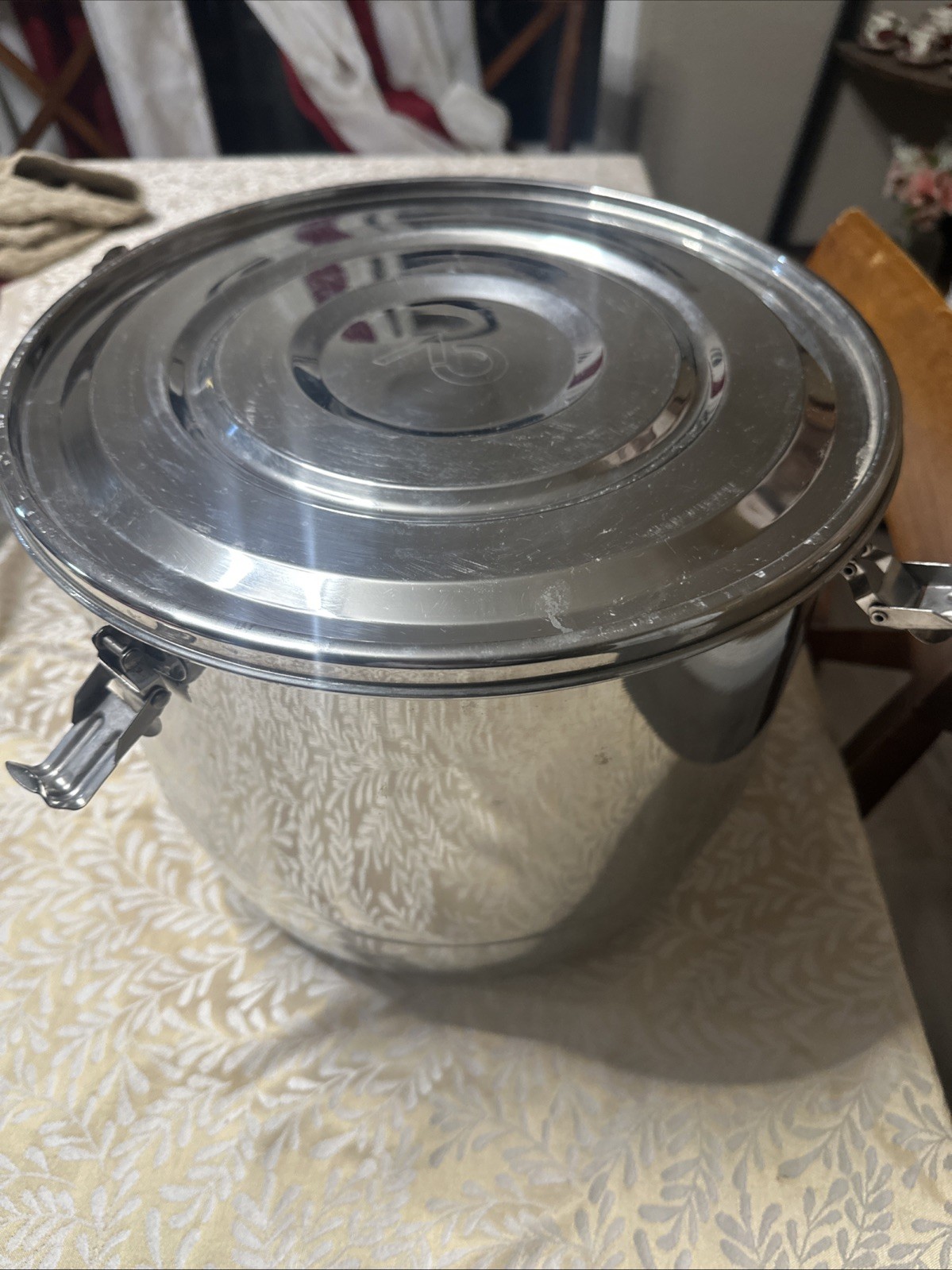 CVault 21 Liter Airtight Metal Container with Humidity Control gallery