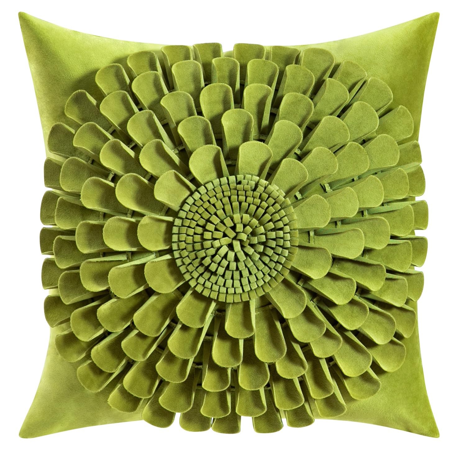 Room Decor Throw Pillow Covers, 18x18 Inches Patchwork Flower Art Cushion Cas... gallery