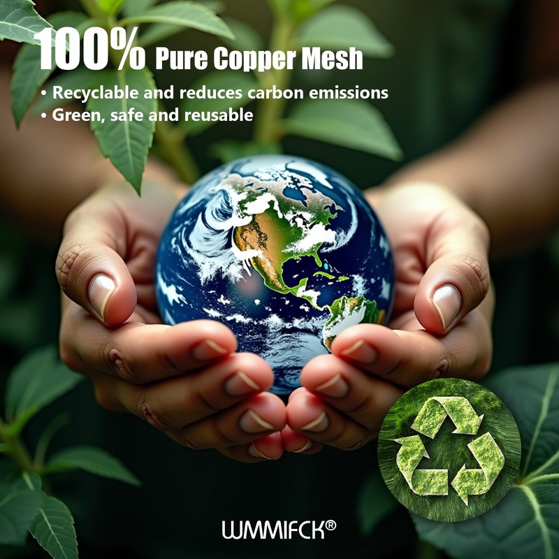 3rd Gen Copper Mesh Rodent Control Kit, 100% Pure Copper Wool for Slugs Snail Pe gallery