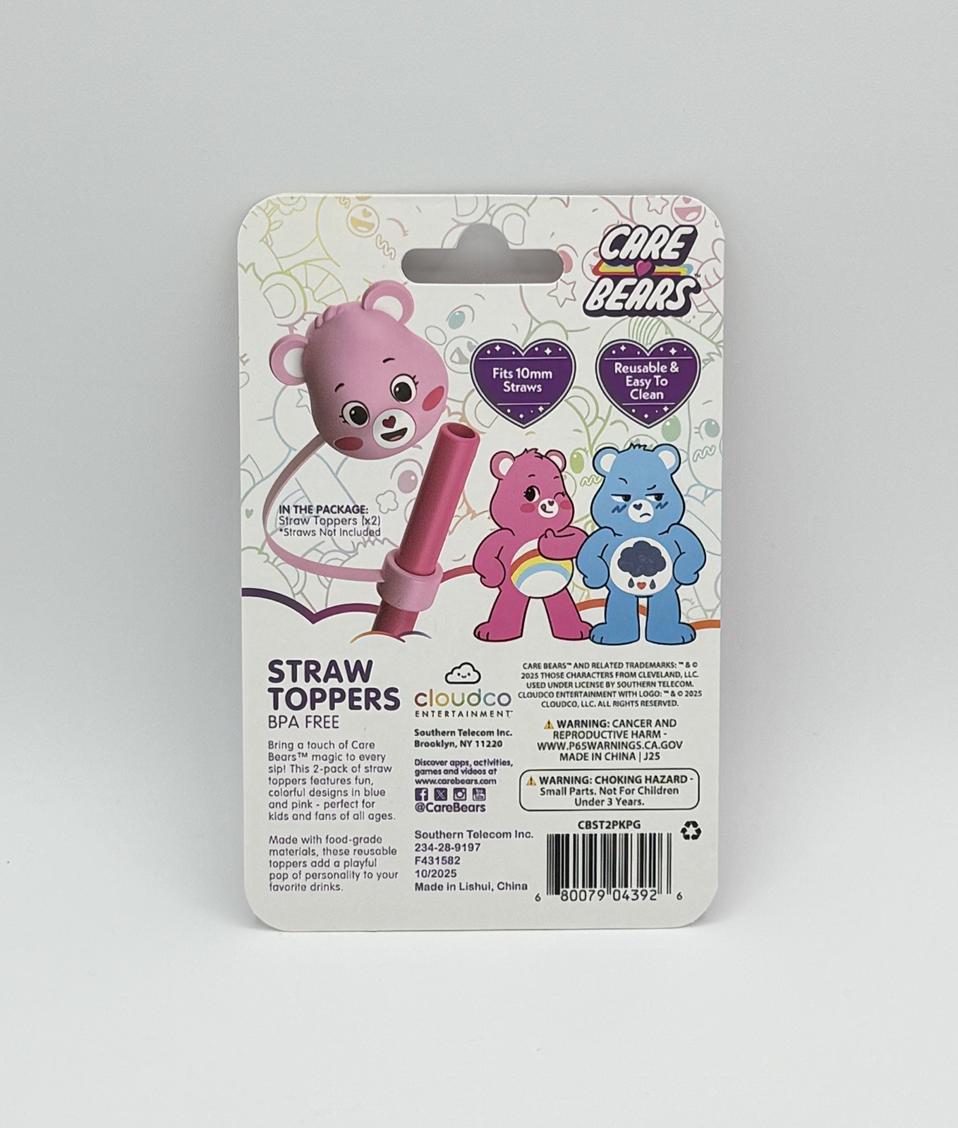 CARE BEARS STRAW TOPPERS gallery