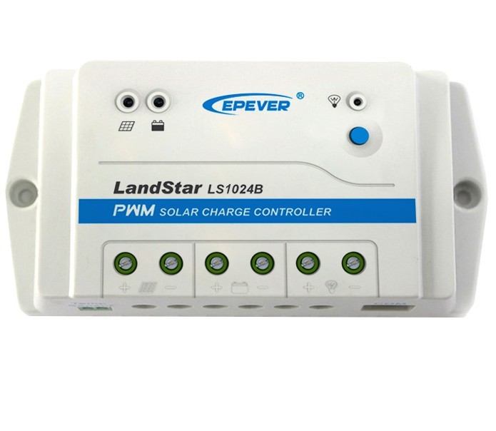 ACOPOWER LS1024B 10A 12/24V PWM Solar Charge Controller gallery