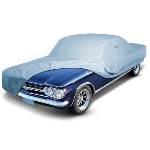 Custom Car Cover for Chevy 11. Chevy Corvair 1960-1969 1-Tone (Solid Gray) gallery