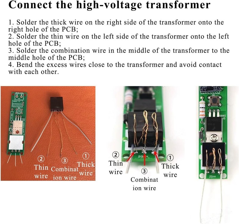 Complete DIY Electronic Lighter Soldering Kit with Easy Assembly Instructions gallery