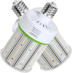 2 Pack 150W LED Corn Bulbs E39 Base 23700Lm 5000K for High Bay Lighting