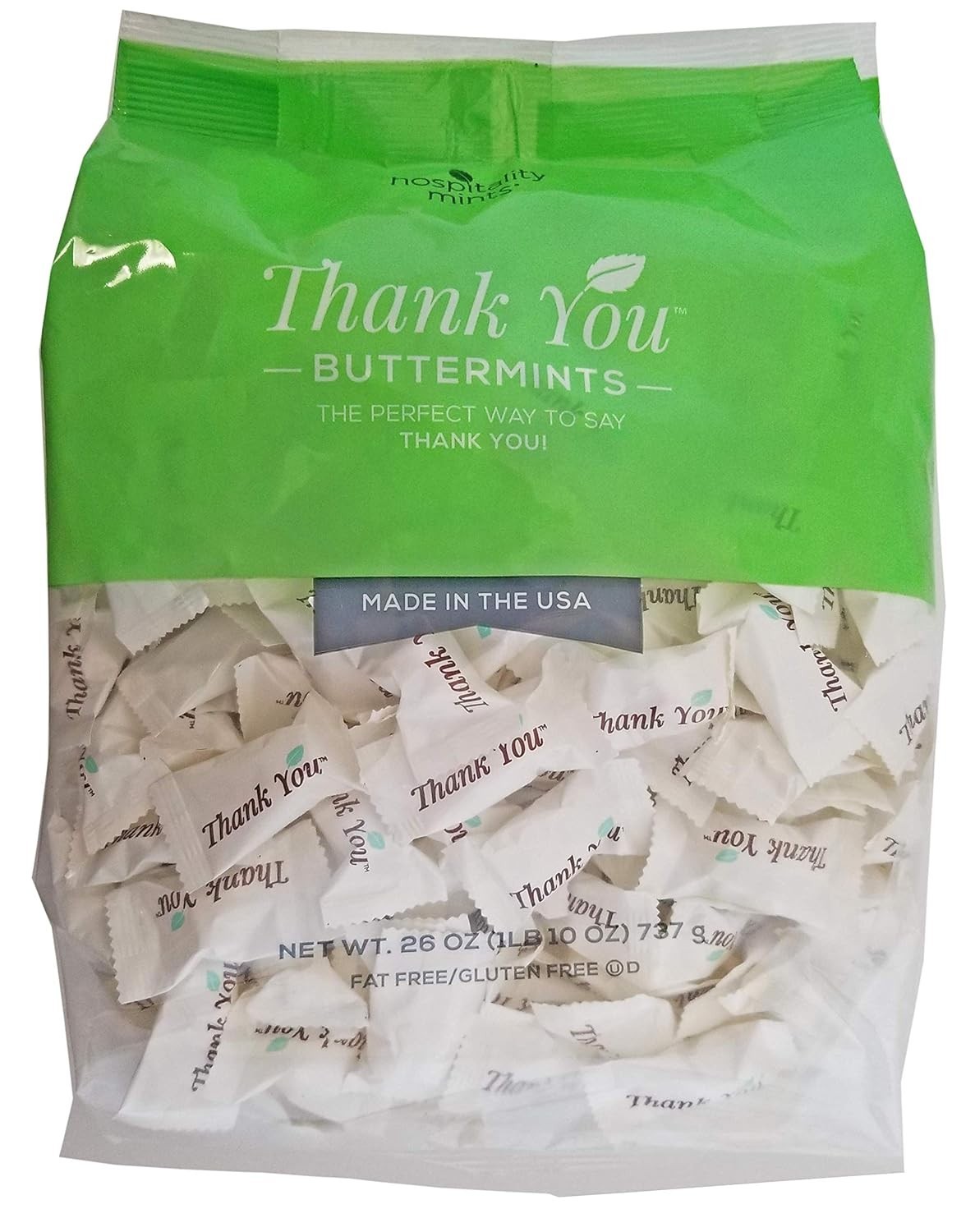 Hospitality Thank You Buttermints Candy 200 Count Bulk Individually Wrapped Mint gallery