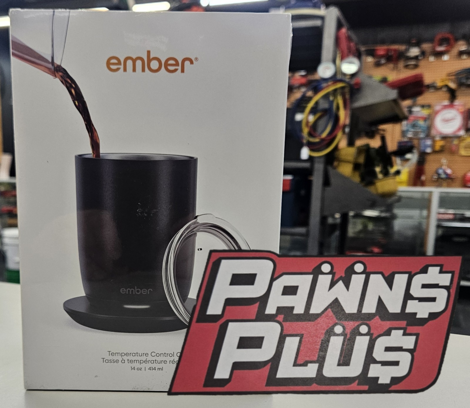 Ember Temperature Control Smart Cup 14 oz App-Controlled Heated Coffee Cup Blk gallery