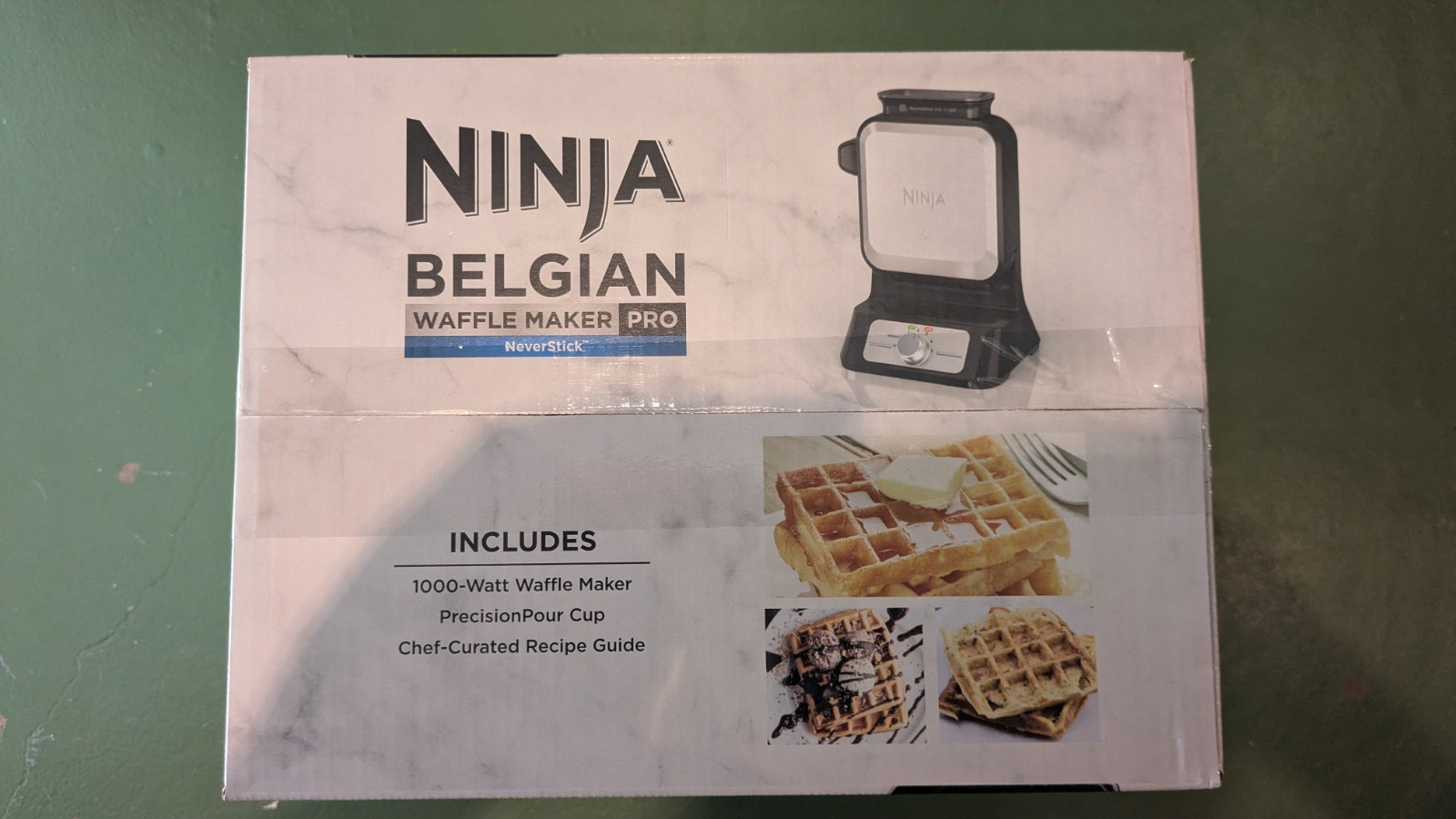 ⭐NEW⭐ Ninja BW1001 NeverStick PRO Belgian Waffle Maker 5 Shades Vertical Design gallery
