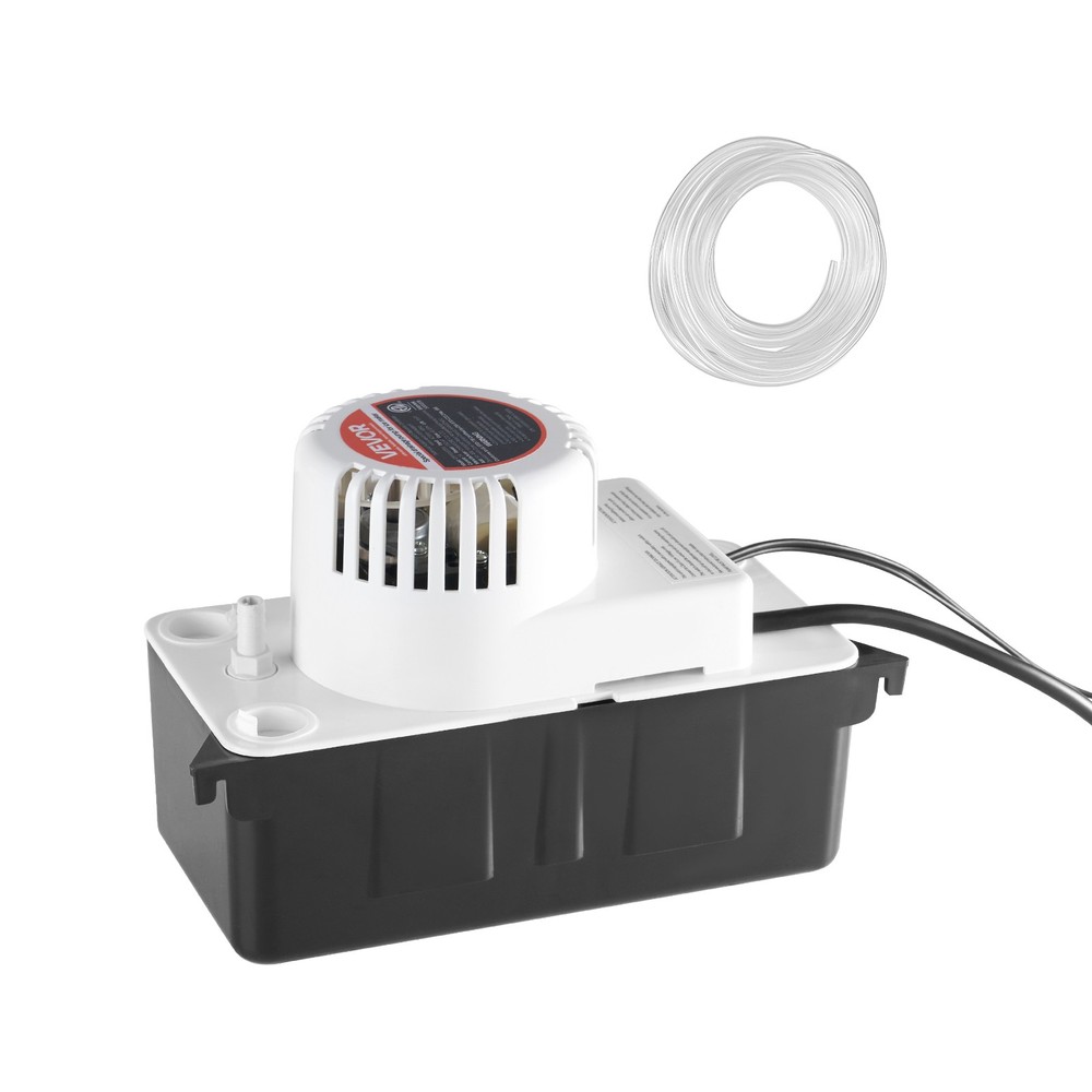 VEVOR Condensate Removal Pump Automatic Condensate Pump 1/50 HP 65GPH 15 ft Lift