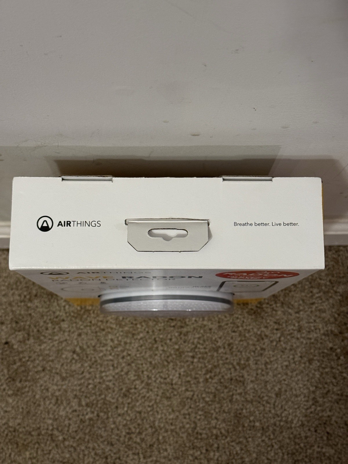 Airthings Wave Radon 2951 Radon Detector Humidity & Temperature Monitoring gallery