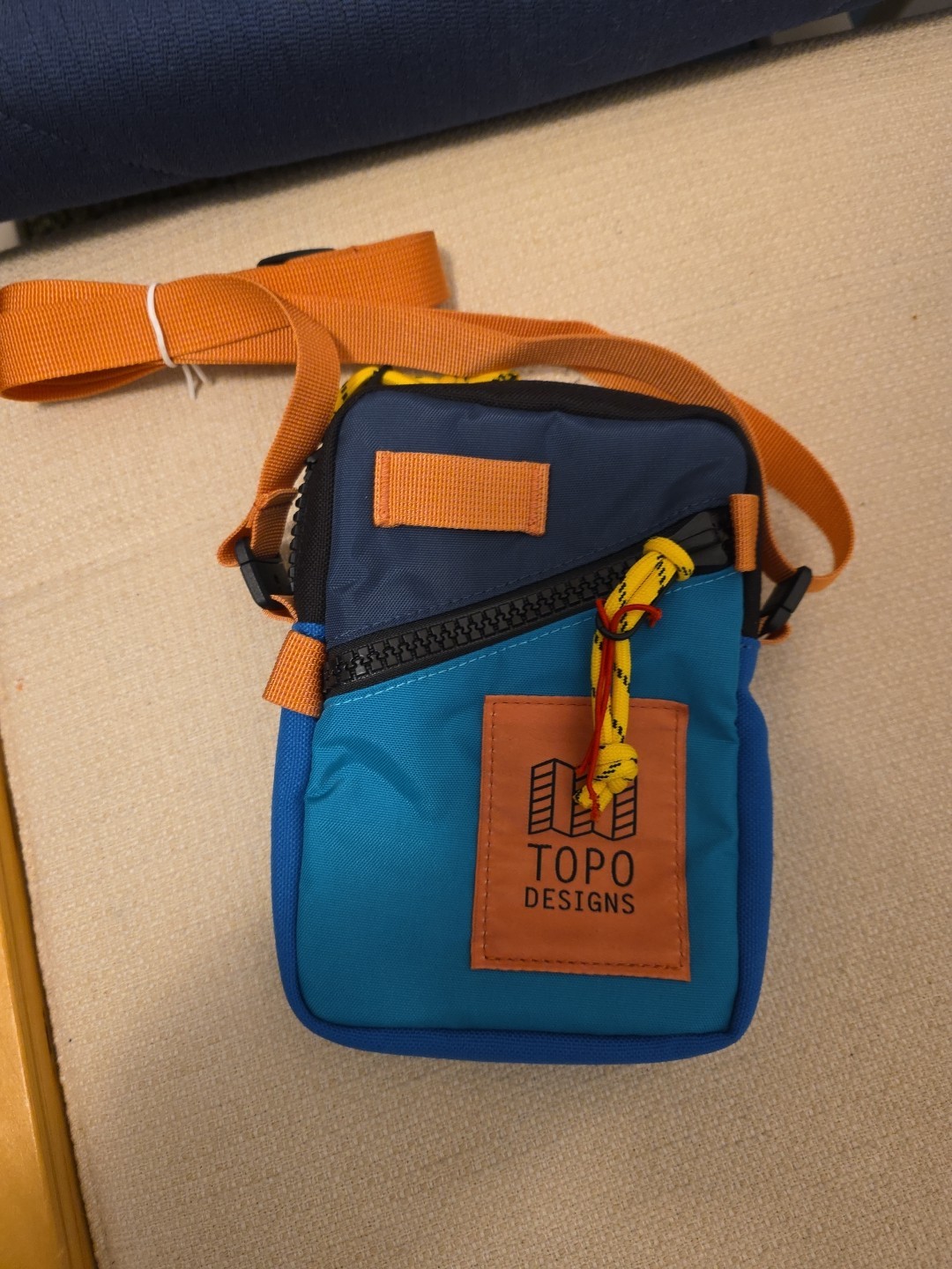 Topo Designs Mini Shoulder Bag Blue