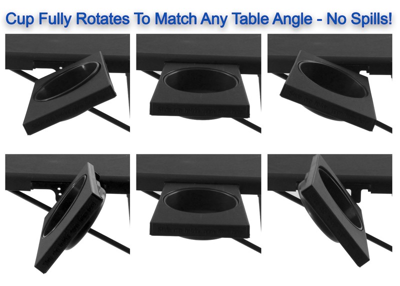TV Tray Table Portable Foldable & Adjustable Laptop, Eating Plastic Tray Table gallery