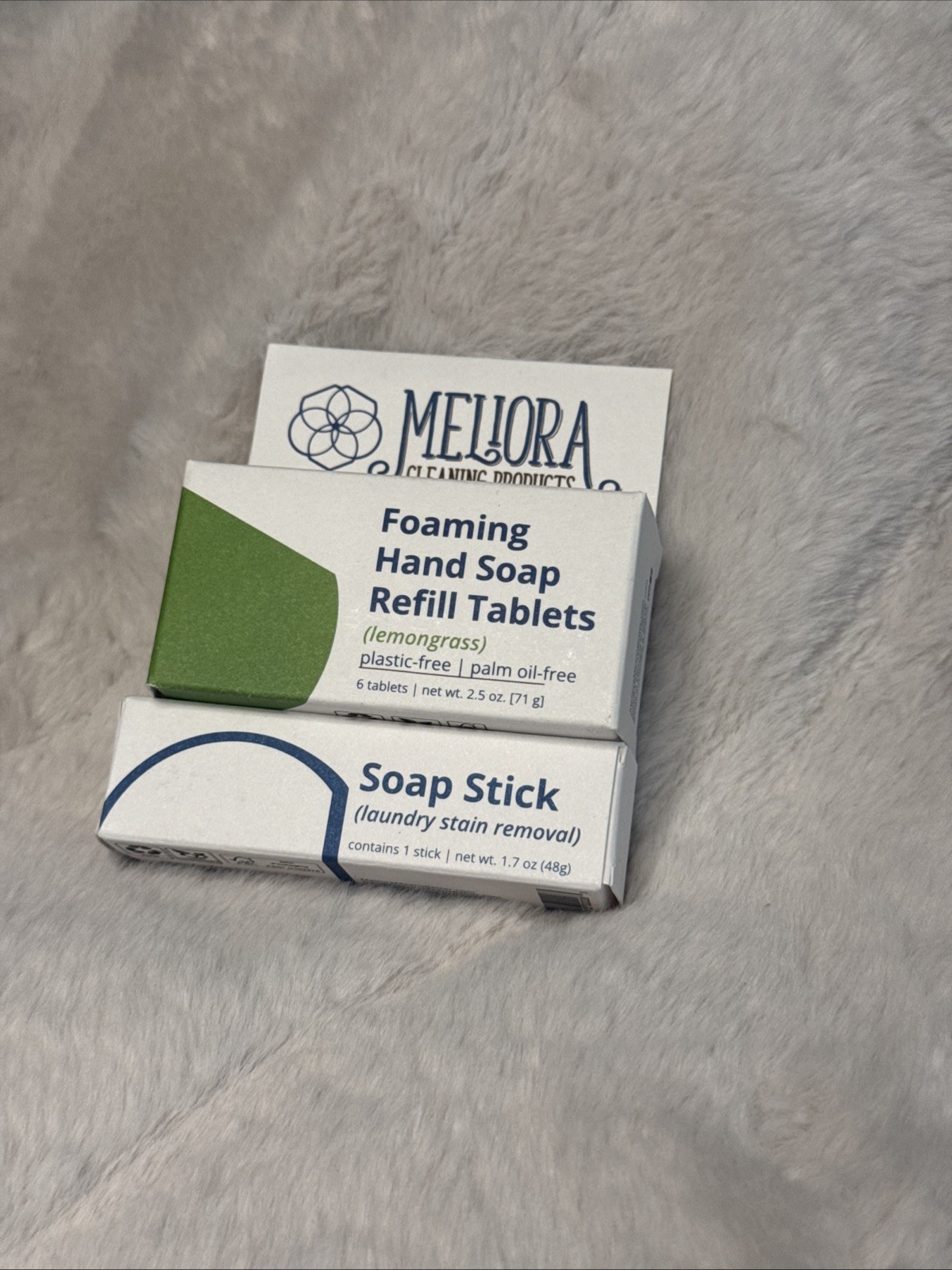 MELIORA STAIN REMOVAL STICK&foaming hand soap refill 6tablets free shipping A19 gallery