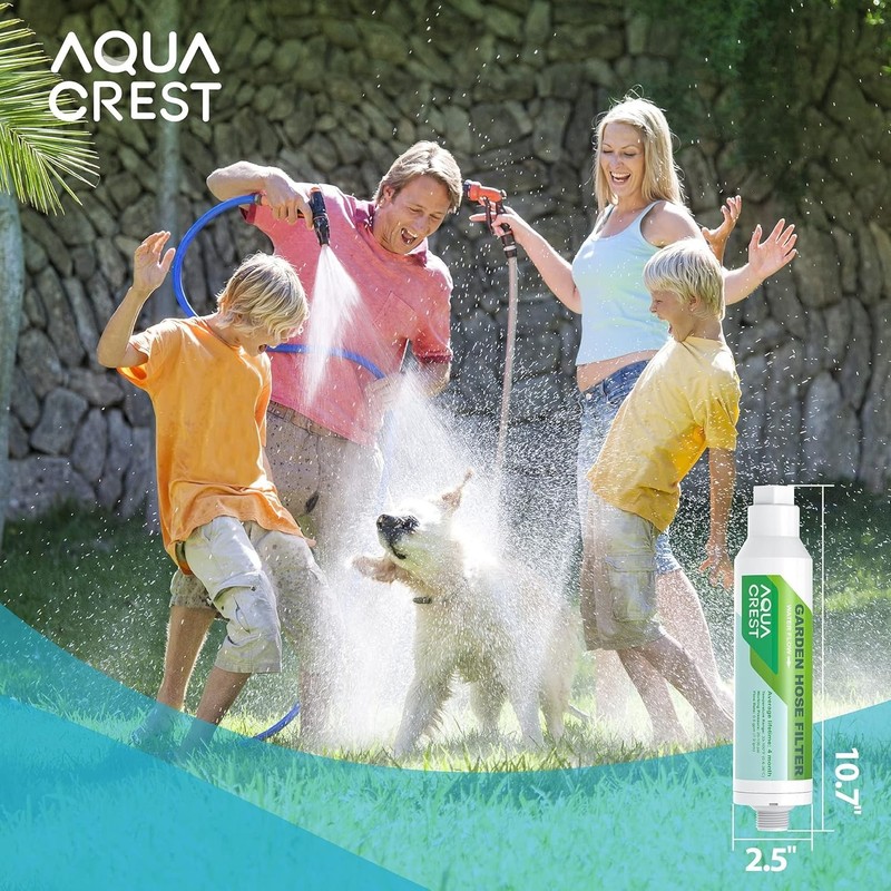 (2)Replacement for Mist Cooling System Garden Hose Water Filter by AQUA CREST gallery
