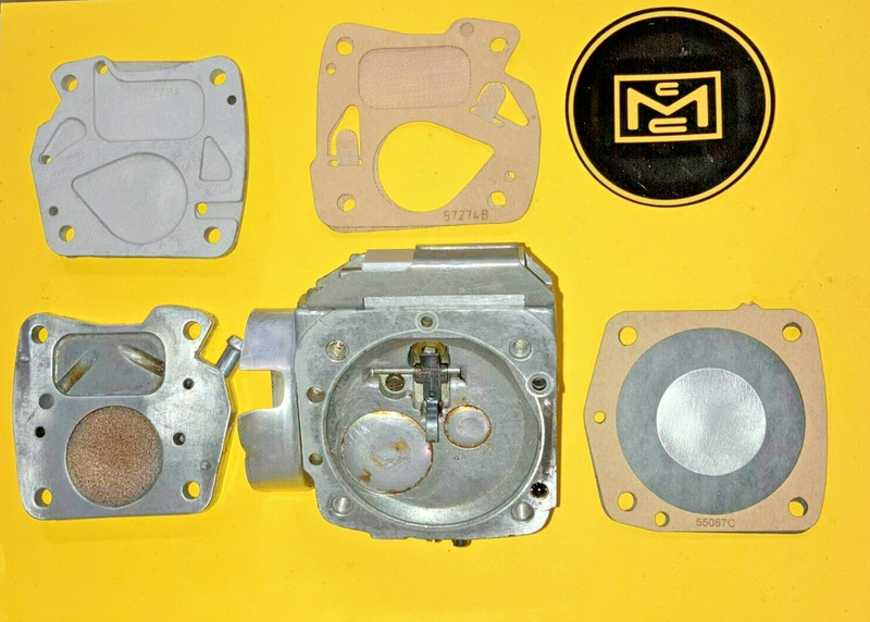 McCulloch Mac 9 Flatback Carb Diaphragm Set Tested and Proven see Pics Read Desc gallery
