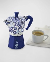 Bialetti Dolce&Gabbana | Mediterranean Blue Express Coffee Maker 6 Cup…