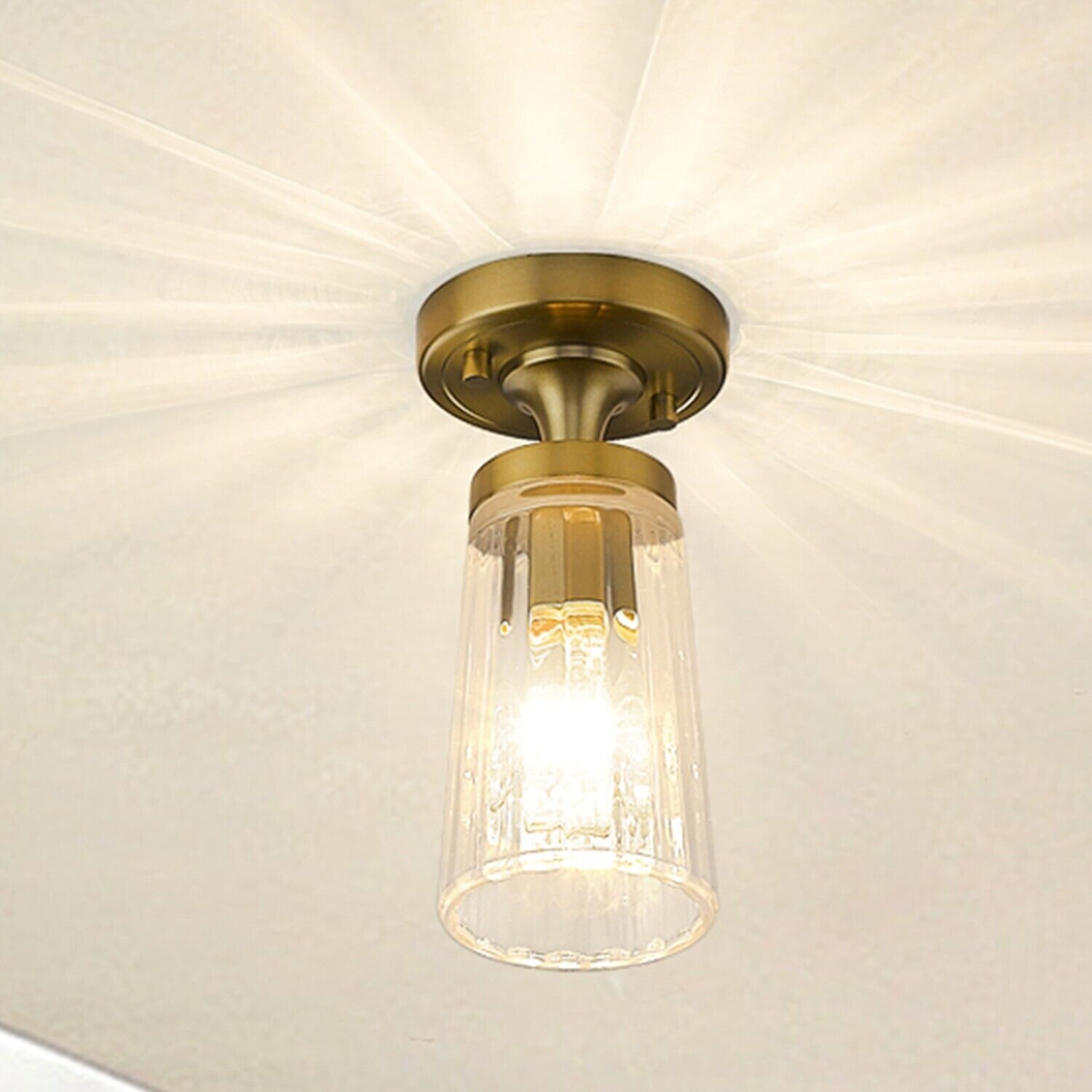 Semi Flush Mount Ceiling Light Fixture, 1-Light Hanging Lamp Pendant Light gallery