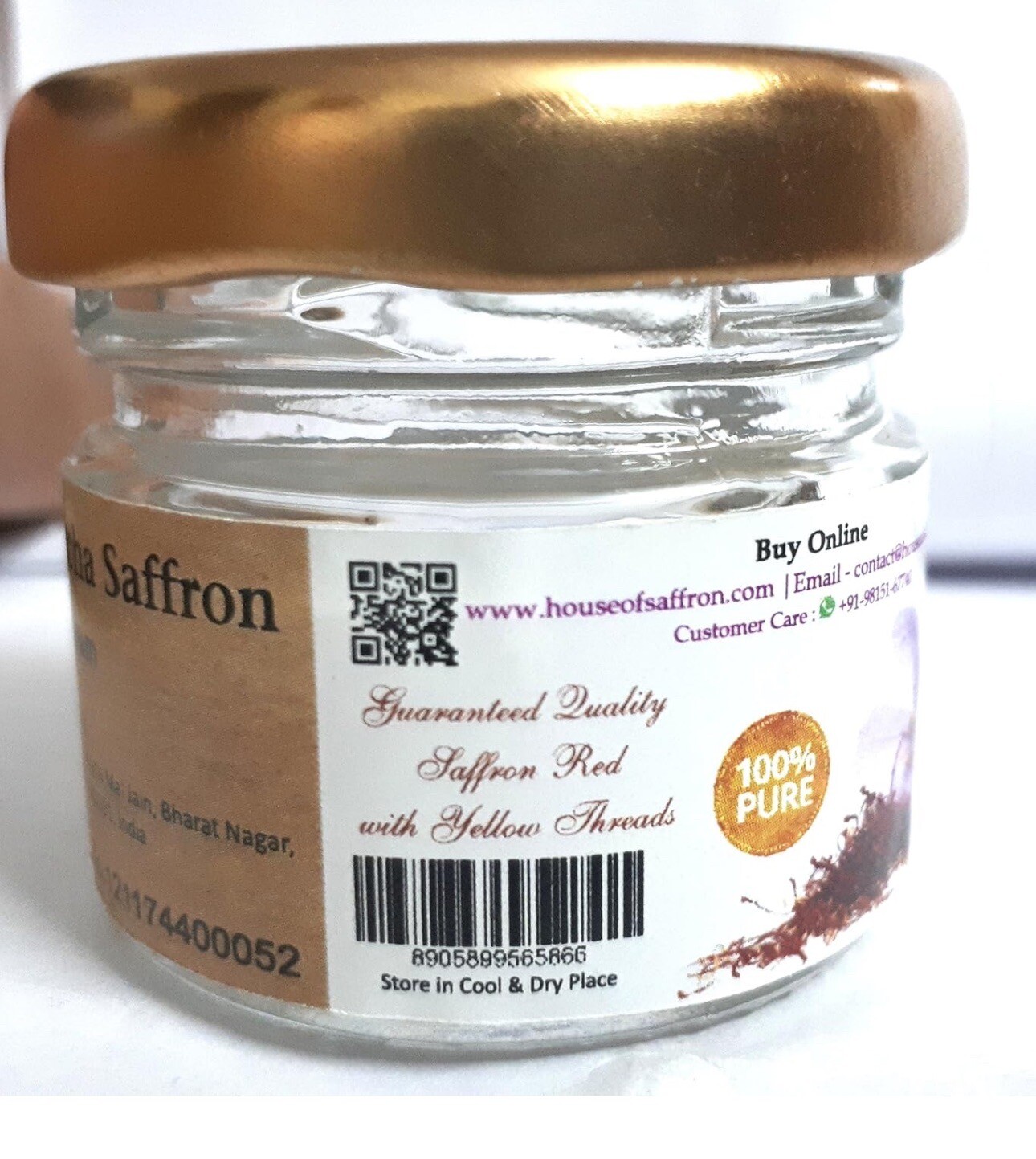 Golden Valley Saffron 50Grams Original Kashmir Lacha Saffron Kesar gallery