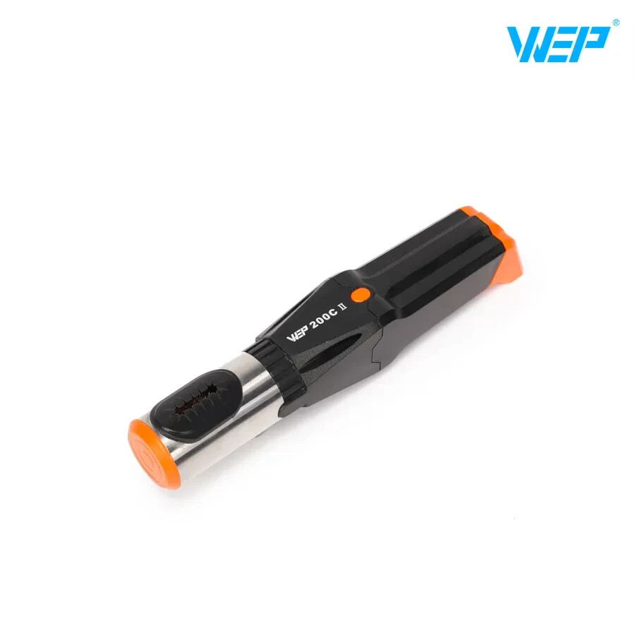 WEP 200C II Battery-Powered Electric Soldering Tip Cleaner Brush Motor gallery