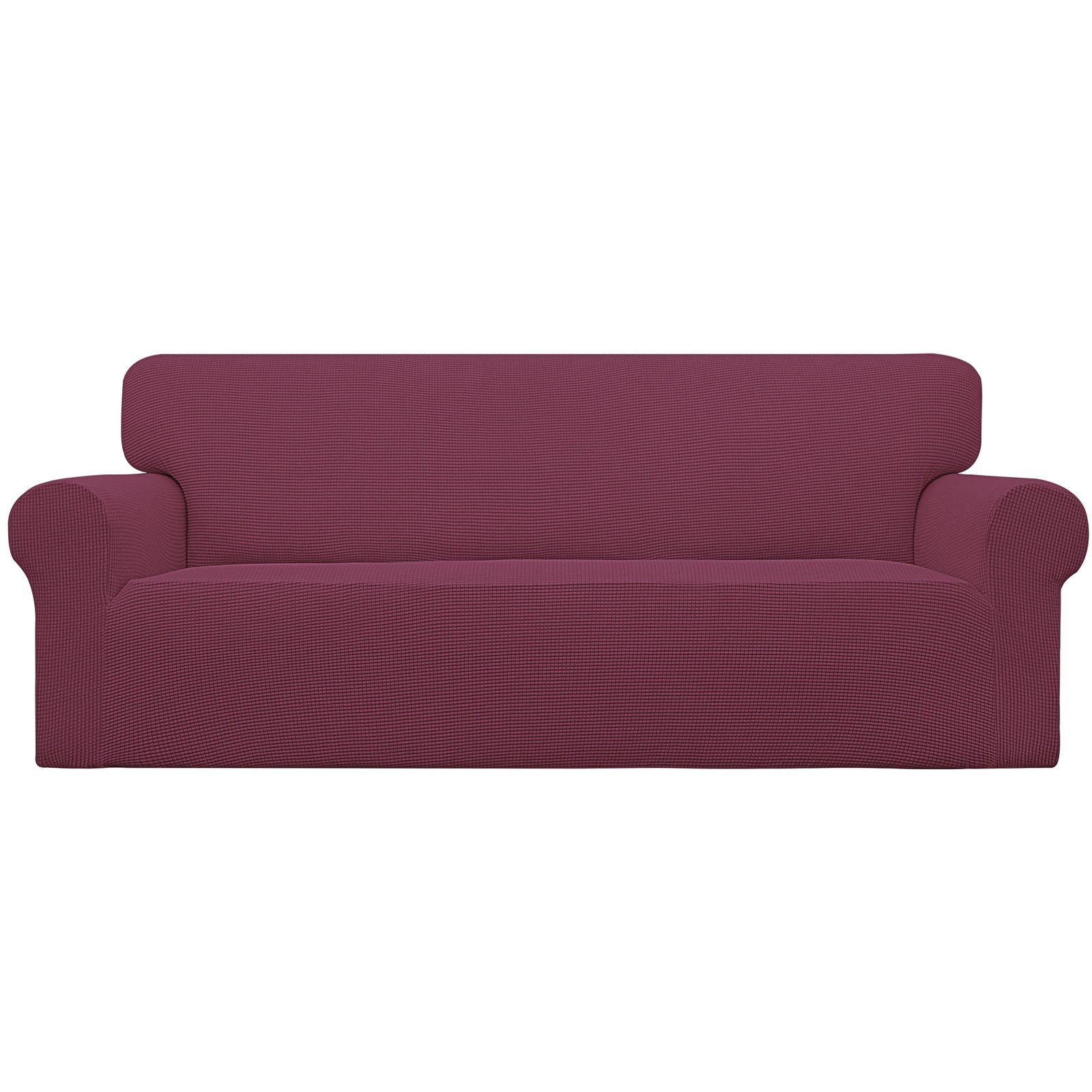 Easy-Going Stretch Sofa Slipcover 1-Piece Cover Large Sofa, Ash Rose gallery