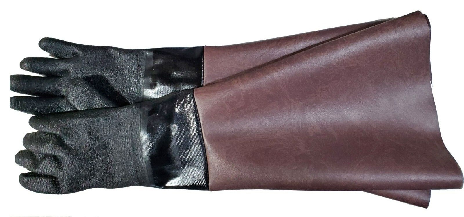 GLOVES for Sandblaster Blast Cabinet-PATTERN- All Sizes - Made in USA HEAVY DUTY gallery