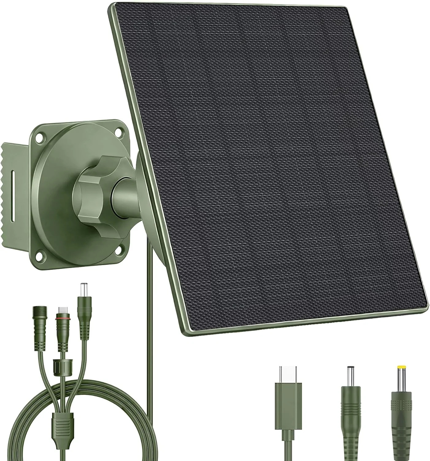 Zivif Solar Panel for Trail Camera, 5W Solar Charger Built-in 5200mAh Rechargeab gallery