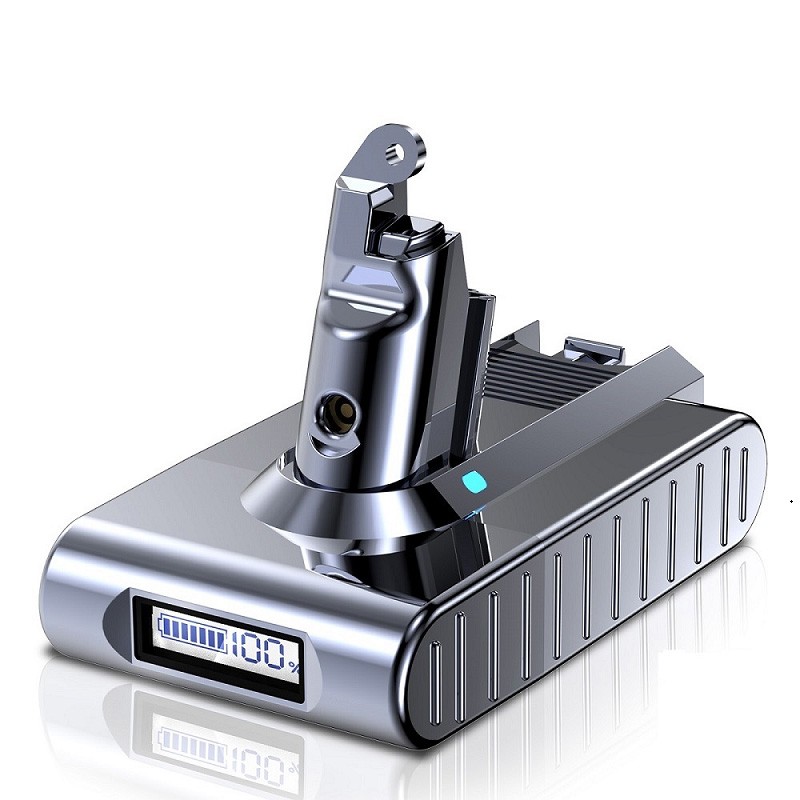 For Dyson V6 Battery DC58 V6 Trigger Extra DC59 SV09 SV03 Battery W LED Display gallery