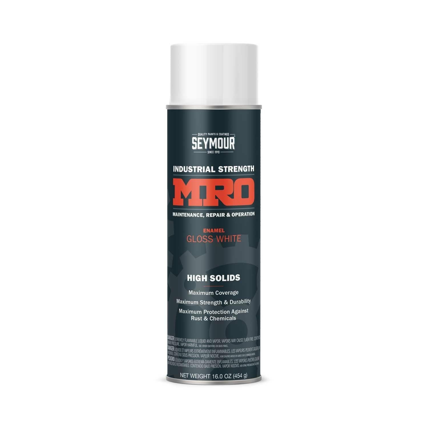 620-1413 Industrial MRO High Solids Spray Paint, Gloss White 16 Ounce (Pack of 1 gallery