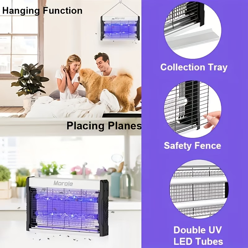 3200V Electric, Bug Zapper USB Mosquito, Fly Insect Killer Outdoor gallery
