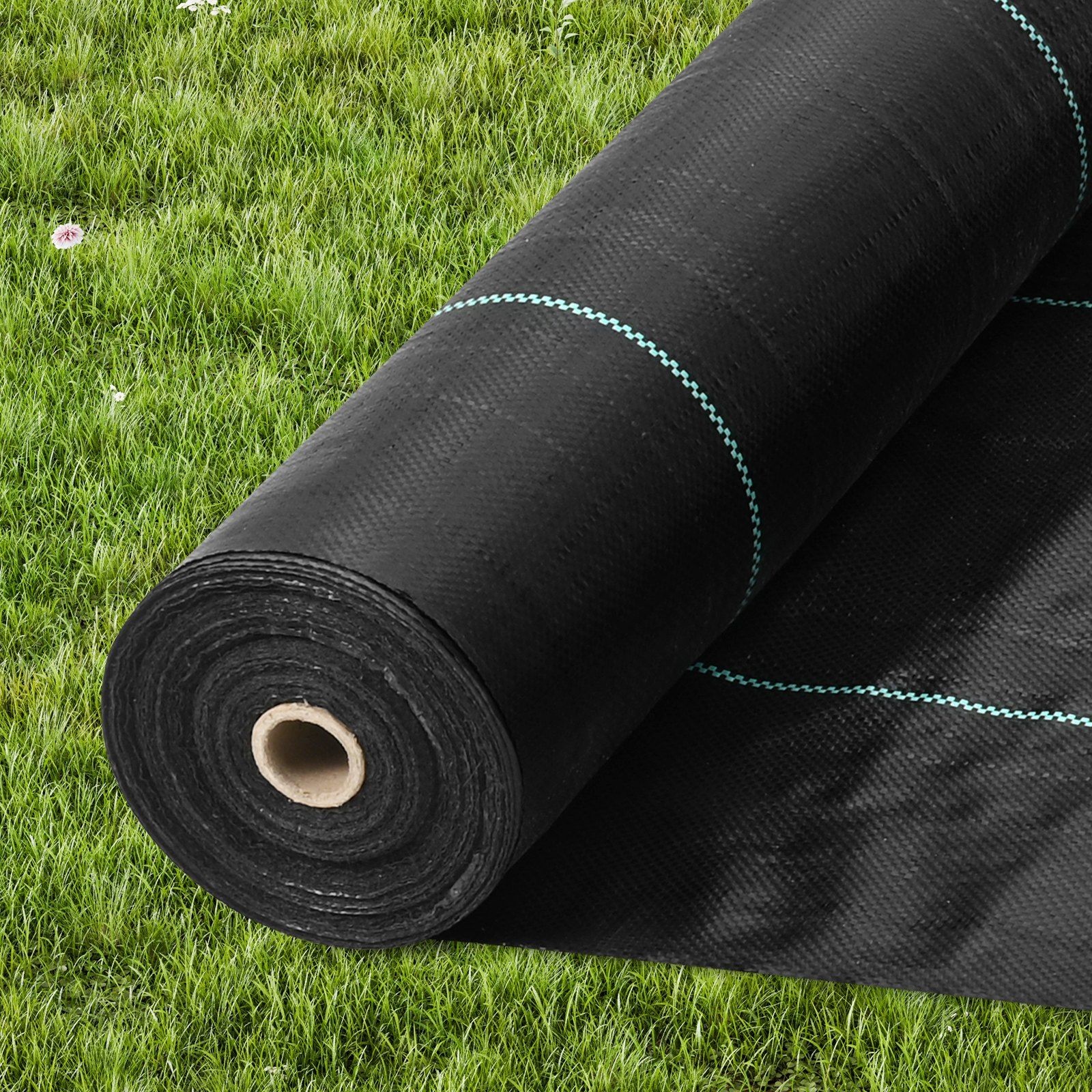 6x300ft 3oz Corrosion-Resistant Woven Polypropylene Weed Mat gallery